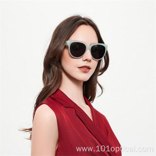 Round Acetate Women's Sunglasses